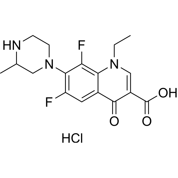 Lomefloxacin hydrochloride图片