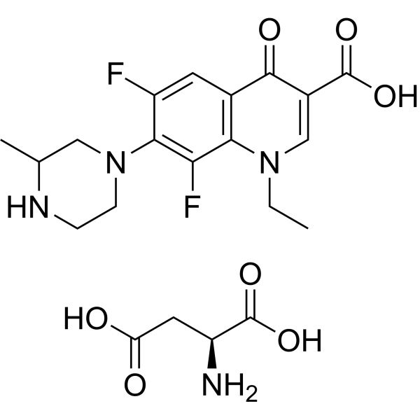 Lomefloxacin(aspartate)图片