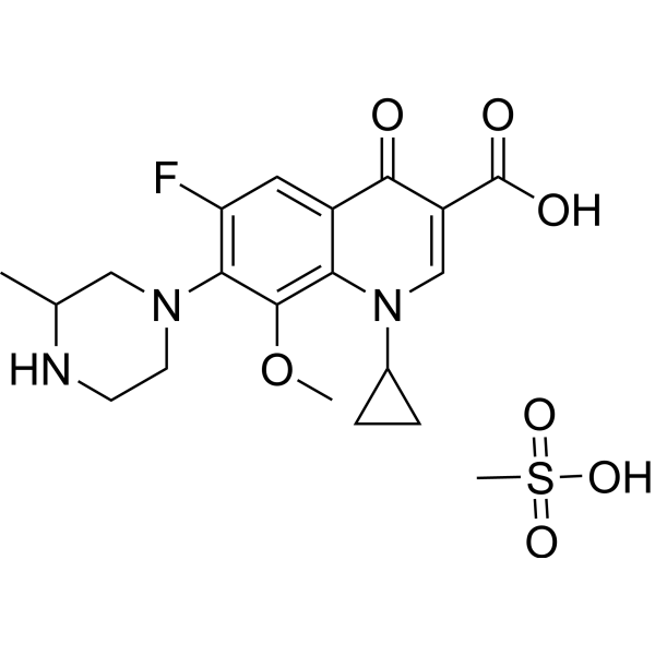 Gatifloxacin mesylate图片