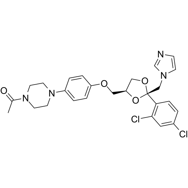 (+)-Ketoconazole图片