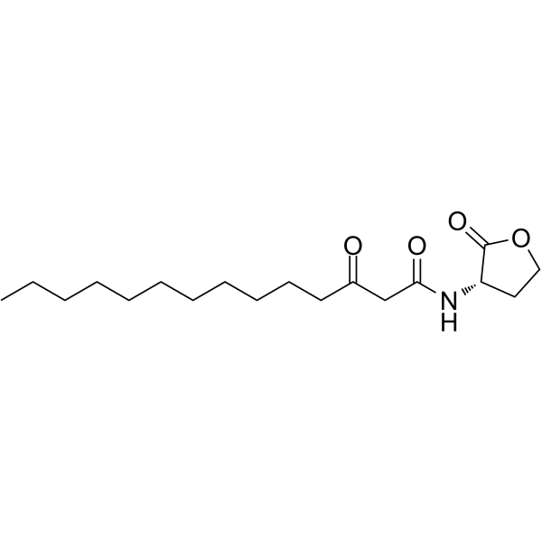 N-3-oxo-tetradecanoyl-L-Homoserine lactone图片