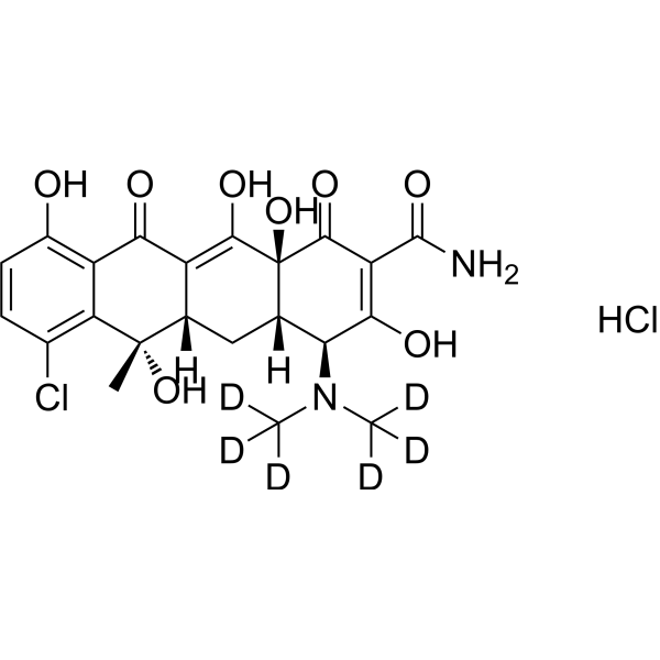 Chlortetracycline-d6 hydrochloride图片