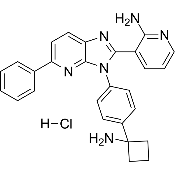 Miransertib hydrochloride图片
