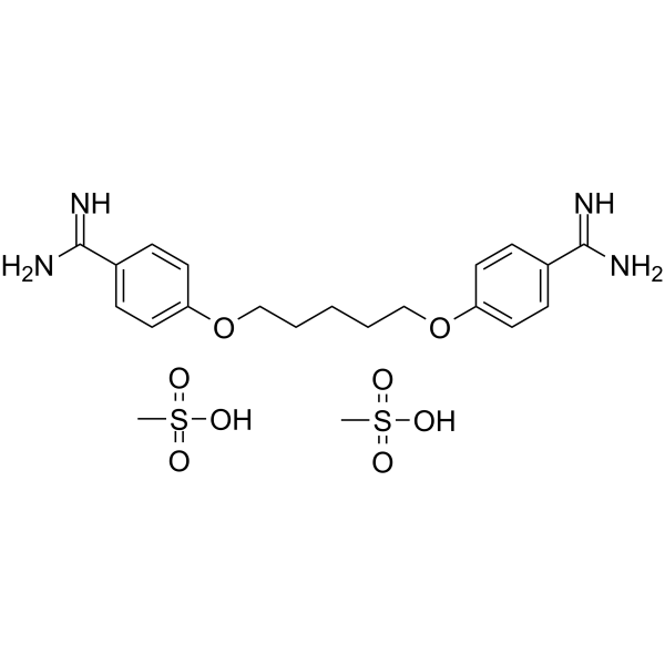 Pentamidine dimesylate图片