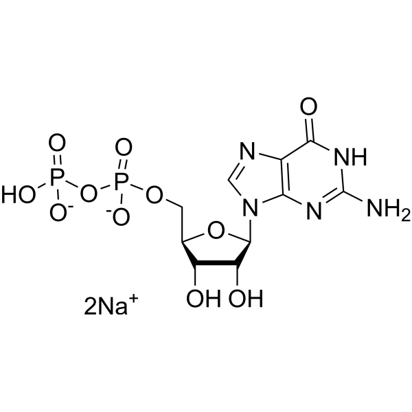 Guanosine 5'-diphosphate disodium salt图片