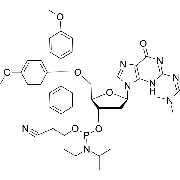 DMT-dG(dmf)Phosphoramidite图片