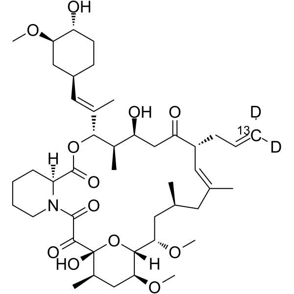 Tacrolimus-13C,d2图片