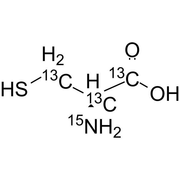 L-Cysteine-13C3,15N图片
