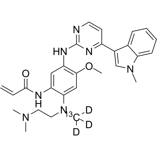 Osimertinib-13C,d3图片