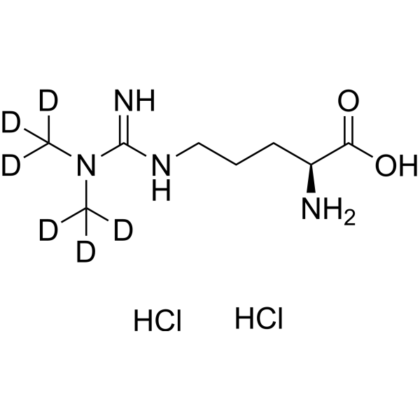 Asymmetric-dimethylarginine-d6 dihydrochloride图片