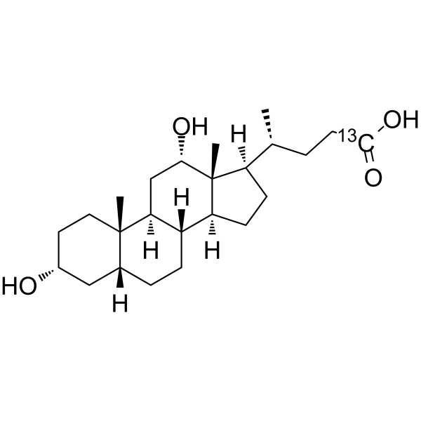 Deoxycholic acid-13C图片