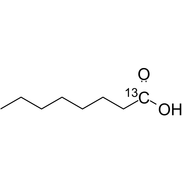 Octanoic Acid-13C图片