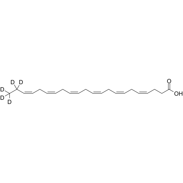 Docosahexaenoic acid-d5图片