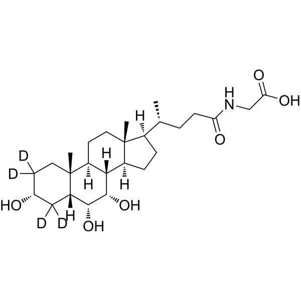 Glycohyocholic Acid-d4图片