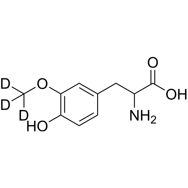 (rac)-3-O-Methyl DOPA-d3图片