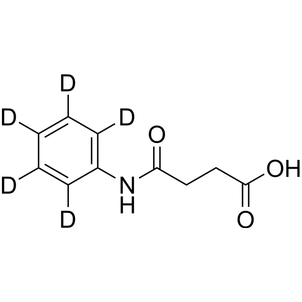 4-Anilino-4-oxobutanoic acid-d5图片