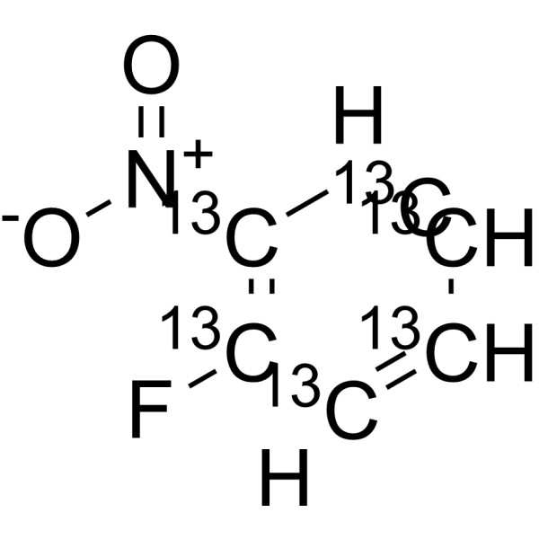 1-Fluoro-2-nitrobenzene-13C6图片