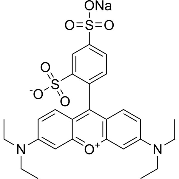 Sulforhodamine B sodium salt图片