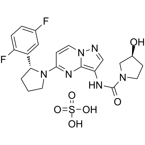 Larotrectinib sulfate图片