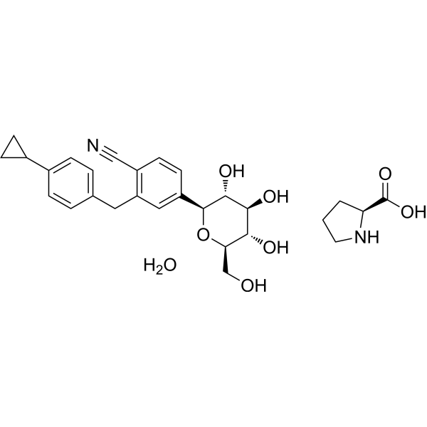 Velagliflozin proline hydrate图片