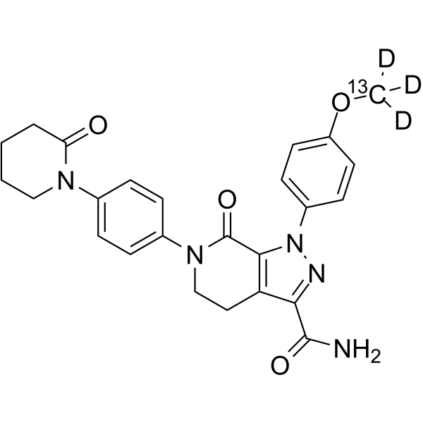 Apixaban-13C,d3图片