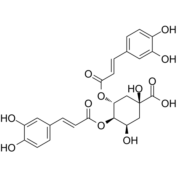 3,4-Dicaffeoylquinic acid图片
