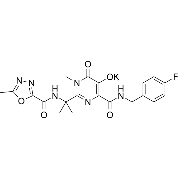 Raltegravir potassium图片