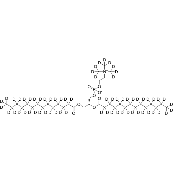 1,2-Dimyristoyl-sn-glycero-3-phosphocholine-d63图片