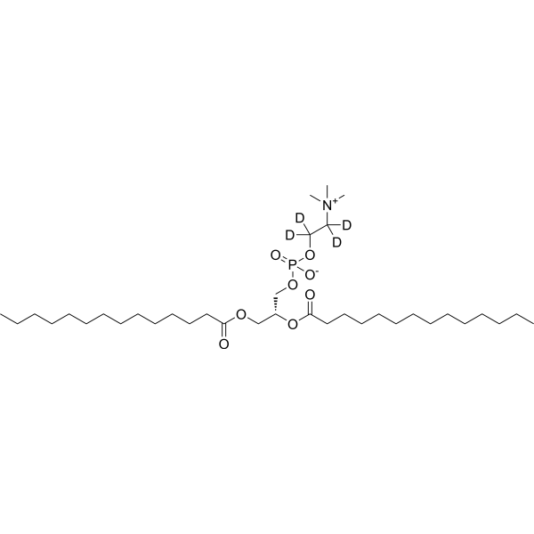 1,2-Dimyristoyl-sn-glycero-3-phosphocholine-d4图片