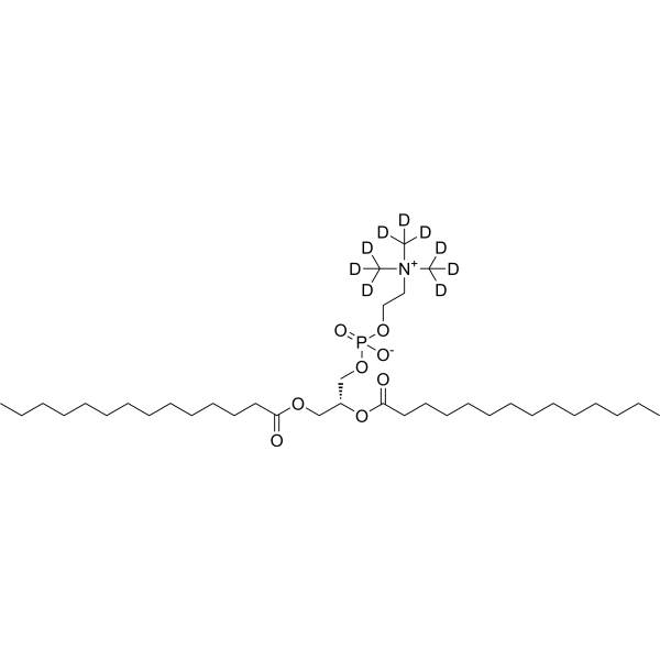 1,2-Dimyristoyl-sn-glycero-3-phosphocholine-d9图片