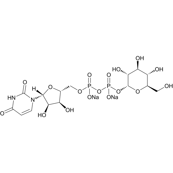 Uridine 5′-diphosphoglucose disodium salt图片
