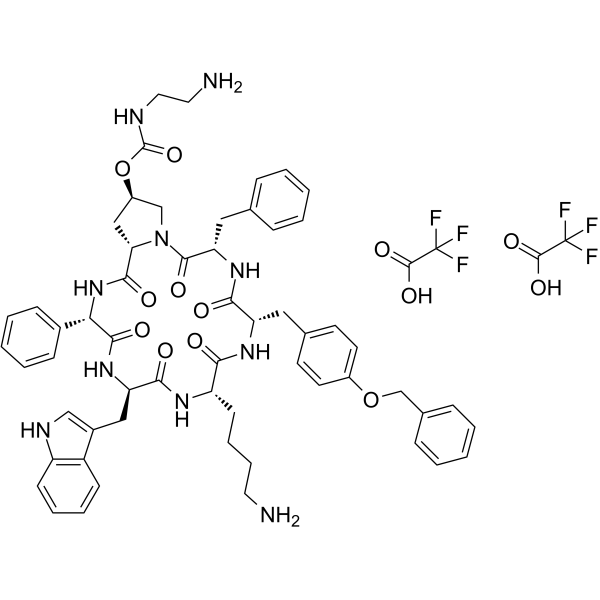 Pasireotide ditrifluoroacetate图片