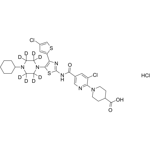Avatrombopag-d8 hydrochloride图片