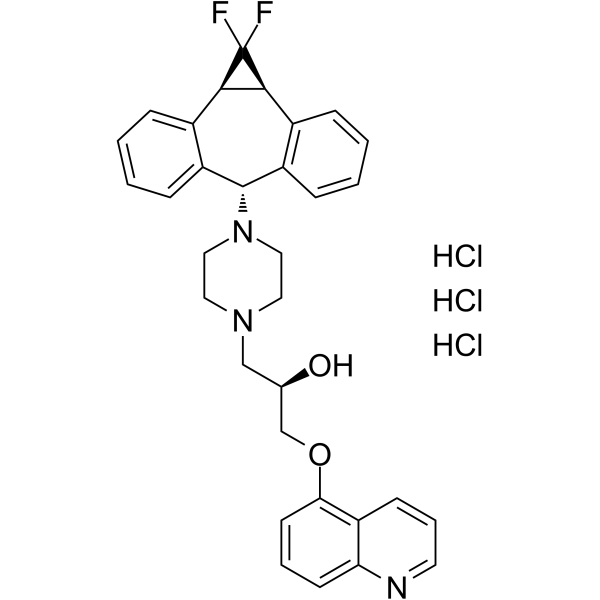 Zosuquidar trihydrochloride图片