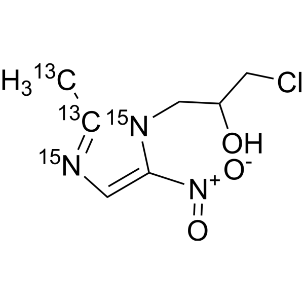 Ornidazole-13C2,15N2图片
