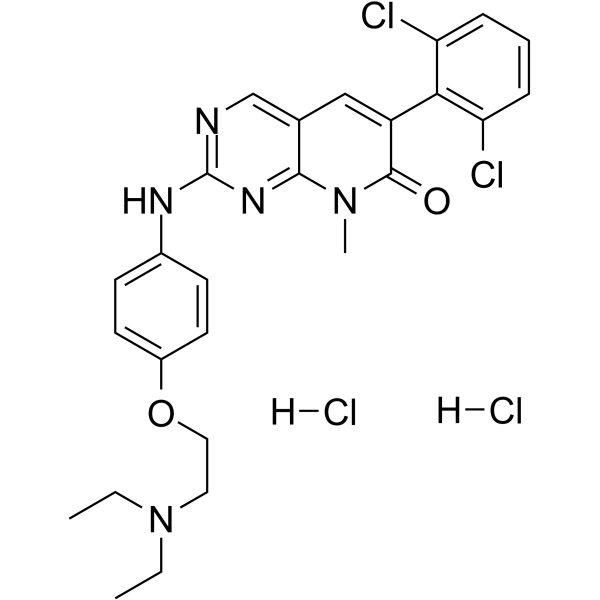 PD0166285 dihydrochloride图片