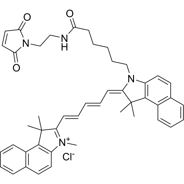 Cyanine5,5 maleimide chloride图片