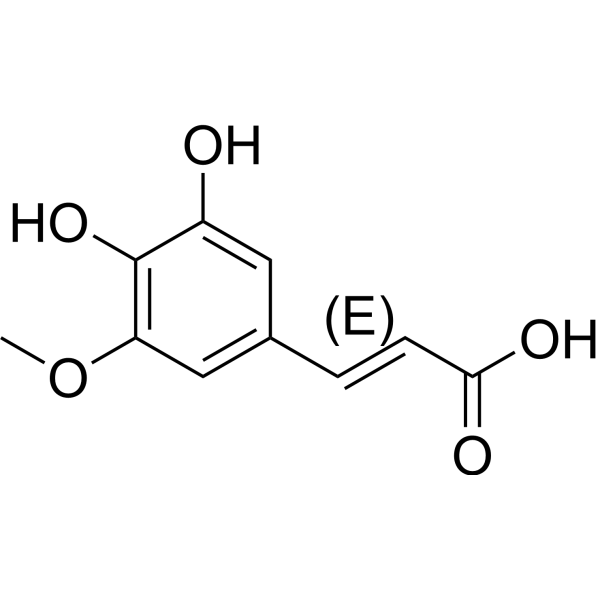(E)-5-Hydroxyferulic acid图片