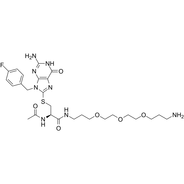 FBnG-(Cys-acetamide)-CH2-PEG3-CH2-CH2-CH2-NH2图片