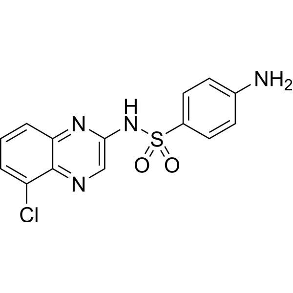 Chloroquinoxaline sulfonamide图片