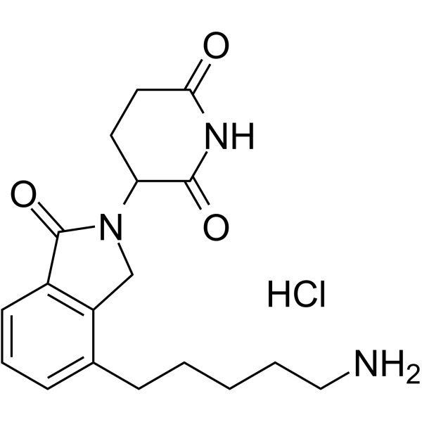 Lenalidomide-C5-NH2 hydrochloride图片