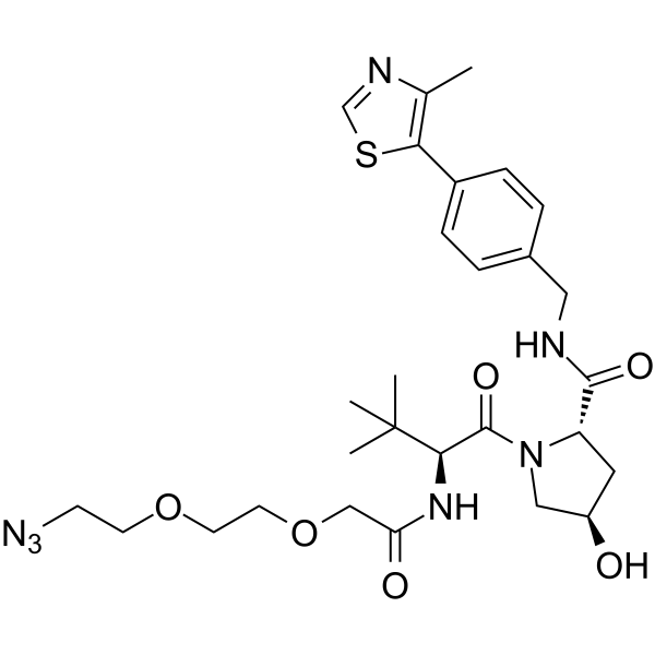 (S,R,S)-AHPC-PEG2-N3图片