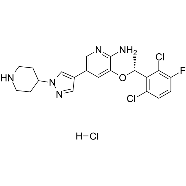 Crizotinib hydrochloride图片