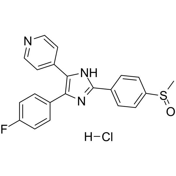 Adezmapimod hydrochloride图片