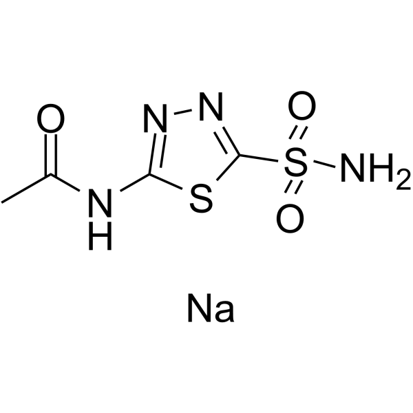 Acetazolamide sodium图片