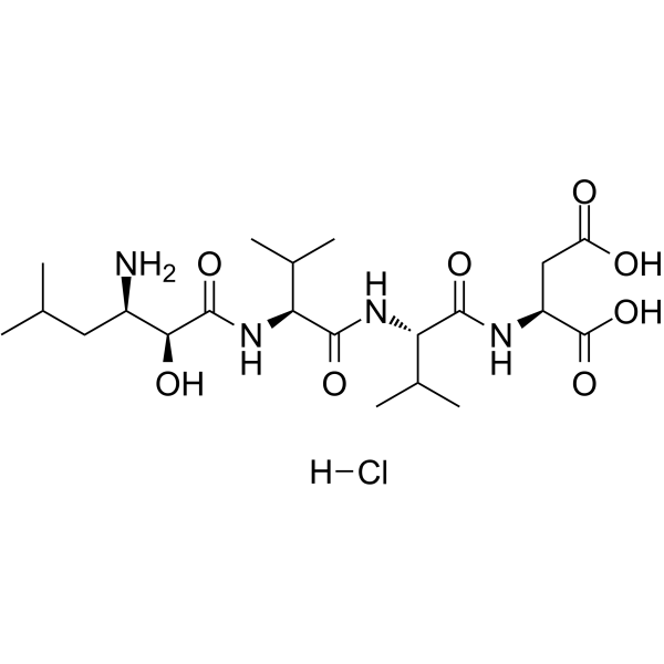 Amastatin hydrochloride图片
