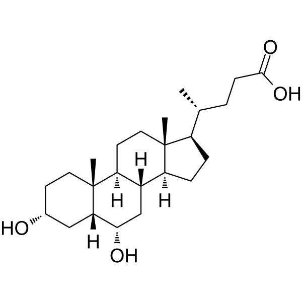 Hyodeoxycholic acid图片