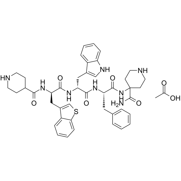 Relamorelin acetate图片