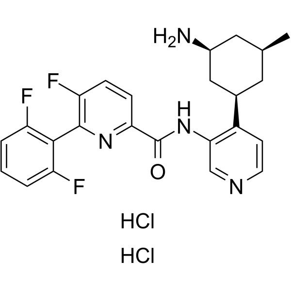 PIM-447 dihydrochloride图片