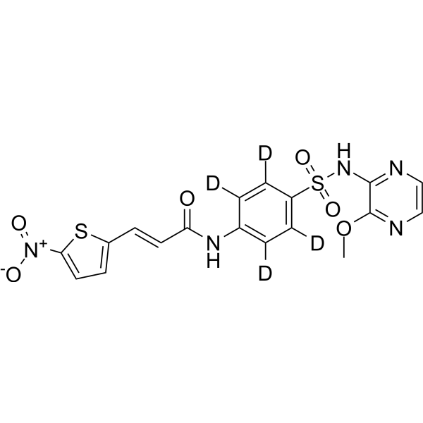 Necrosulfonamide-d4图片
